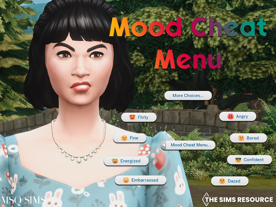 The Sims Resource - Mood Cheat Menu